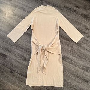 SNDYS Tied Up Knit Dress in Sand New